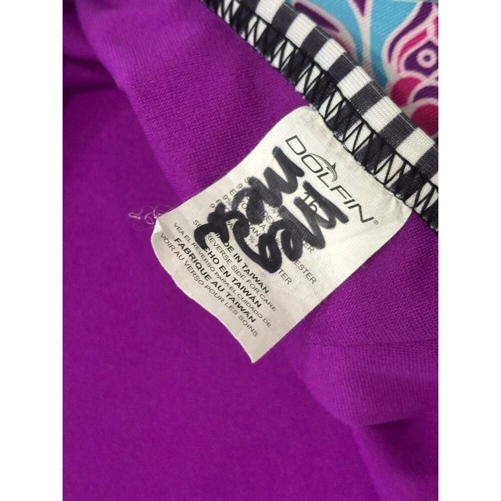Dolfin Uglies Girls Size 16 Criss-Cross Back One Piece Swimsuit